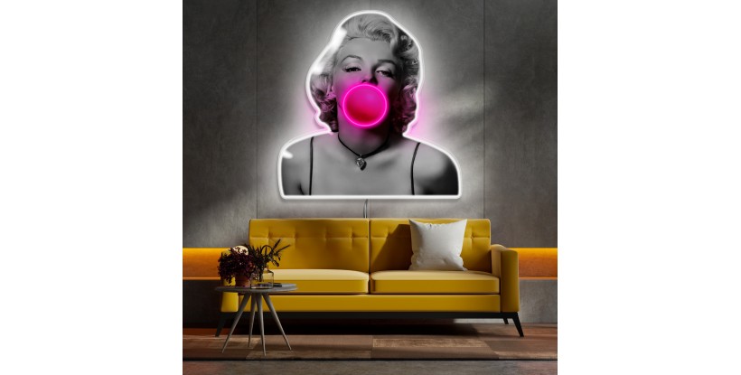 Neon Marilyn Monroe