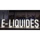 Lettre en relief creuse en aluminium