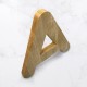 Lettres en bois de chêne découpées