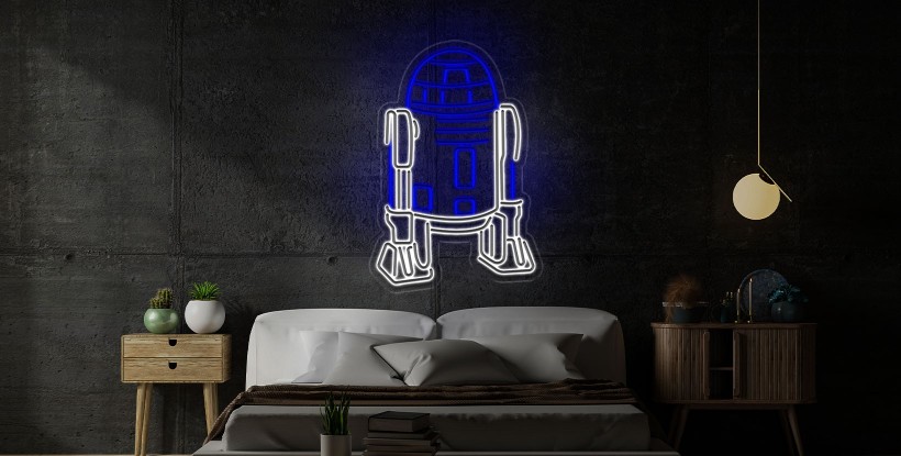 Neón inspiración R2-D2