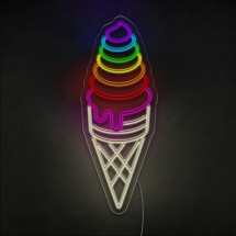 Néon Gaufre de couleur