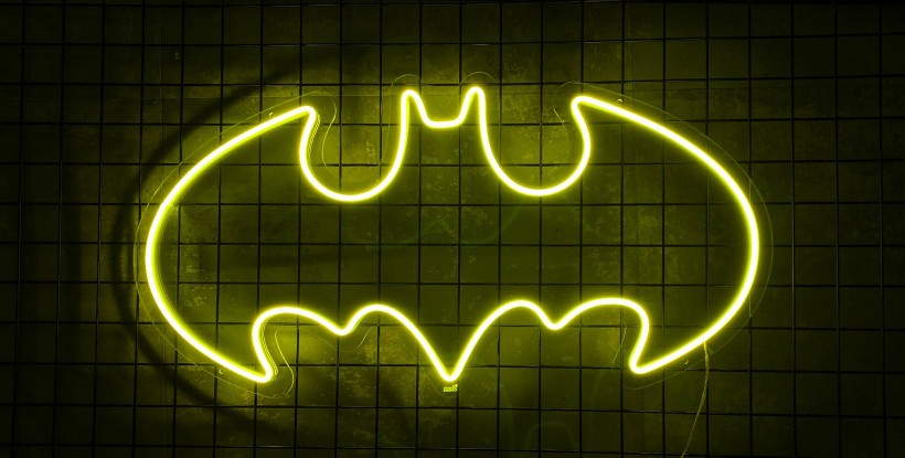 Inspiration néon Logo Batman