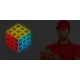 Néon rubik's cube