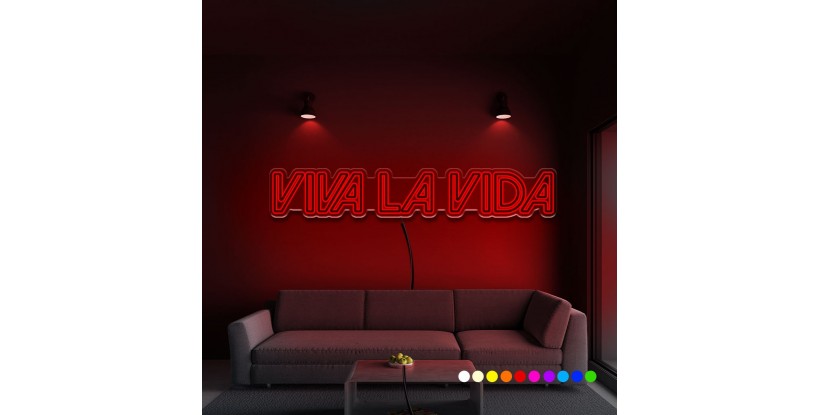 Neon Viva la vida