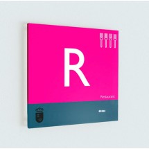 Plaque de restaurant de la région de Murcie