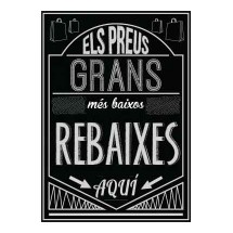 Affiche vintage de grande vente