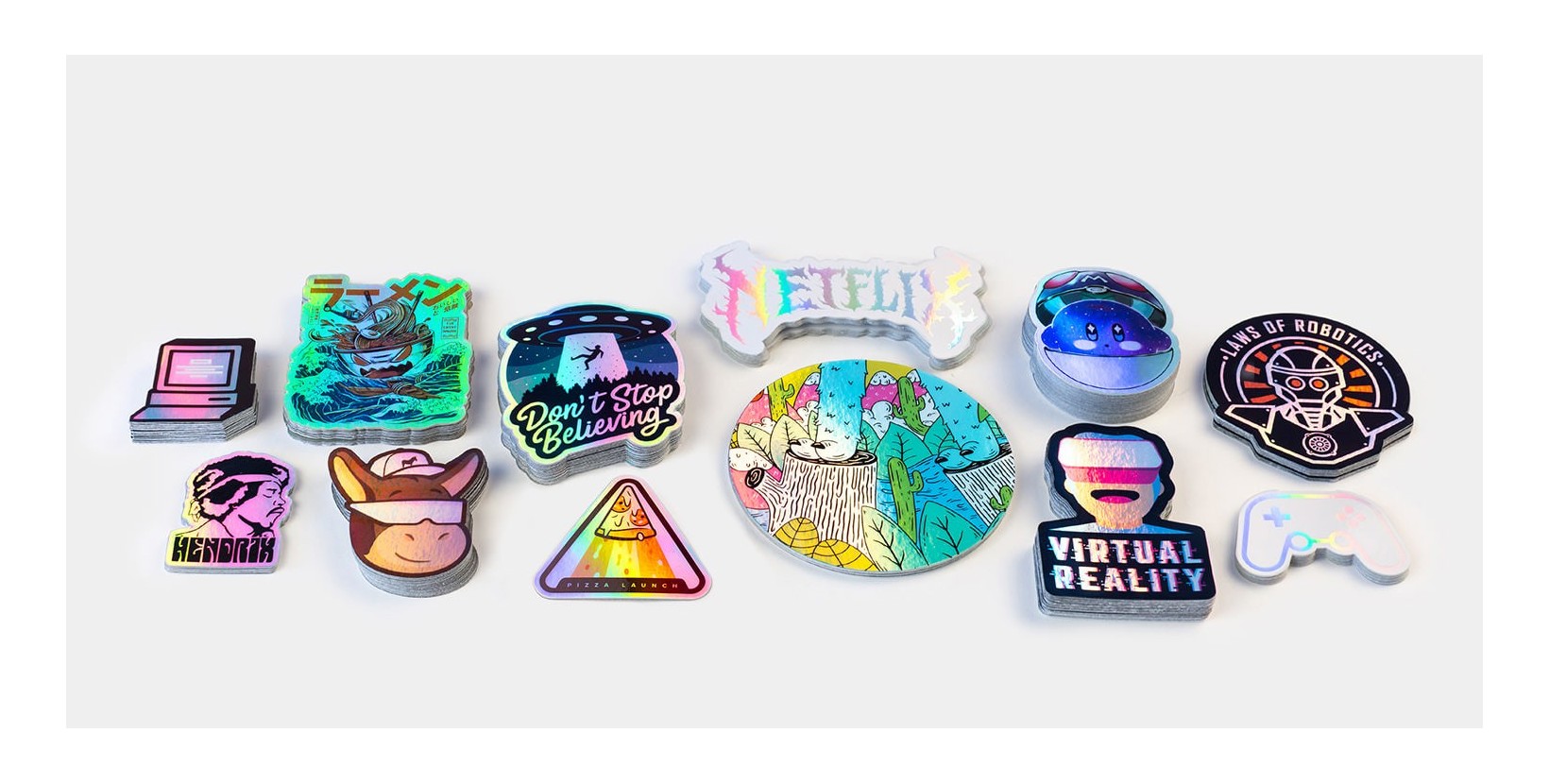 Stickers étoiles holographiques - Autocollant et sticker - Achat & prix