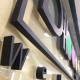 Lettres en polystyrène compactes en relief