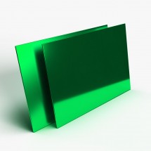 Plexiglass miroir vert