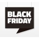 Affiche suspendue "Black Friday"