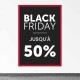 Panneaux Black Friday "Jusqu'à 50%"