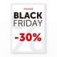 Panneaux Semaine Black Friday -30%