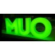 Lettres en Plexiglas lumineuses