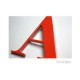 Lettres en aluminium