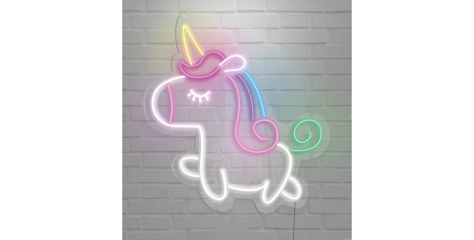 Néon Licorne Led Licorne Enseignes Néon Enseigne Licorne Our Chambre À