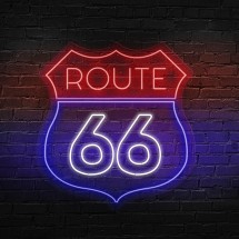 Néon Route 66