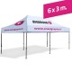 Carpa personalizada 6 x 3 metros