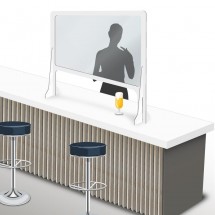 Écran de comptoir de bar