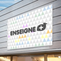 Panneau publicitaire sans éclairage