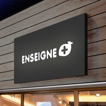 Enseigne Lumineuse Personnalisée Secteur  Plaque pour Texte, Logo – Mon  Enseigne Lumineuse