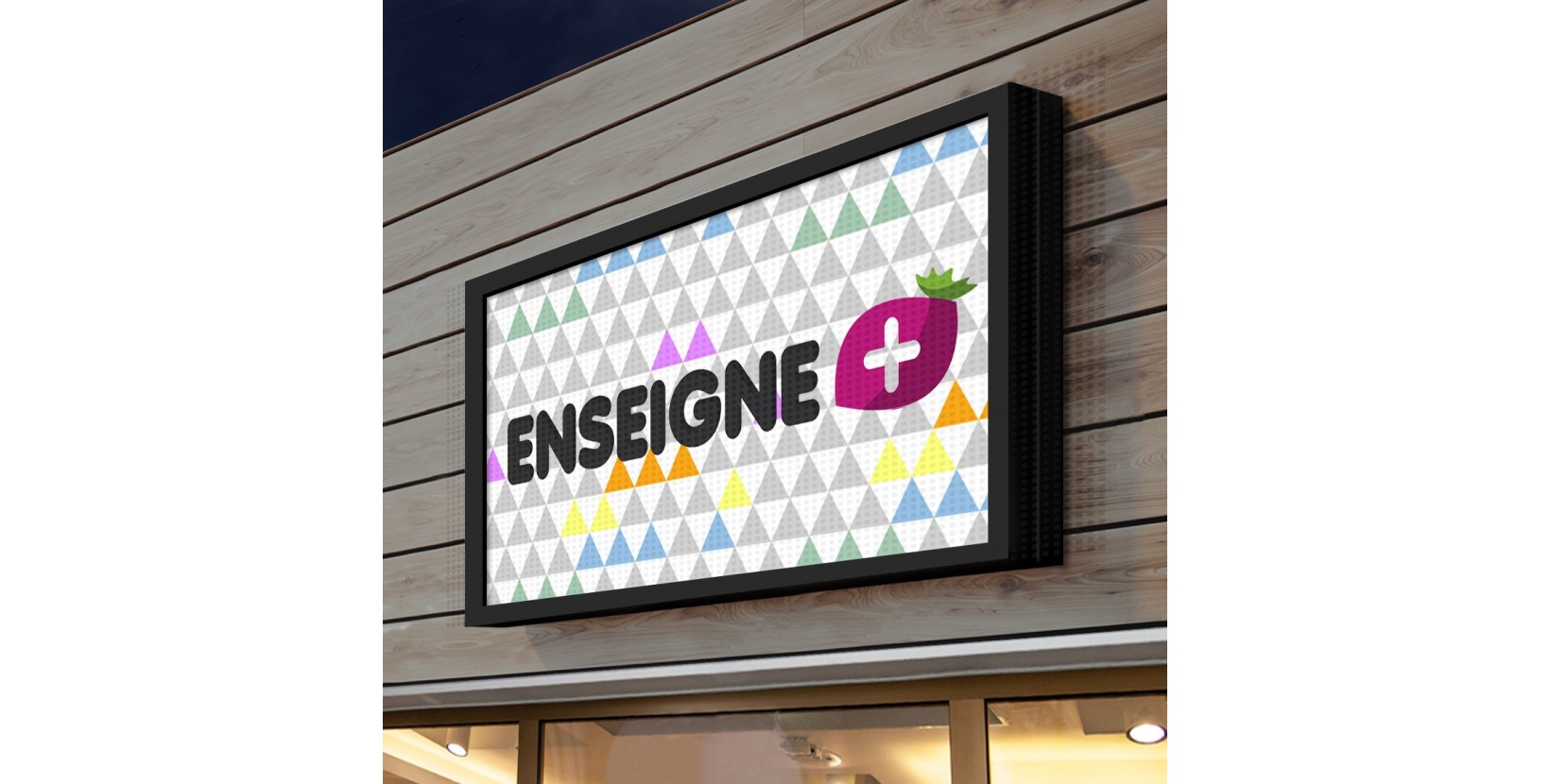 Panneau d'information lumineux - LED Boutique - Afficheurs LED  Professionnels