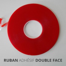 Ruban adhésif double face transparent