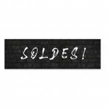 Affiche Soldes