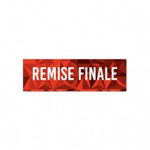 Triangles d'affiche de l'enchère finale