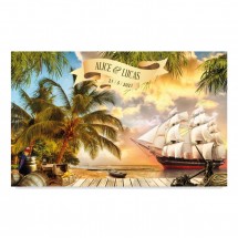 Pirate Caribbean Sunset Photocall