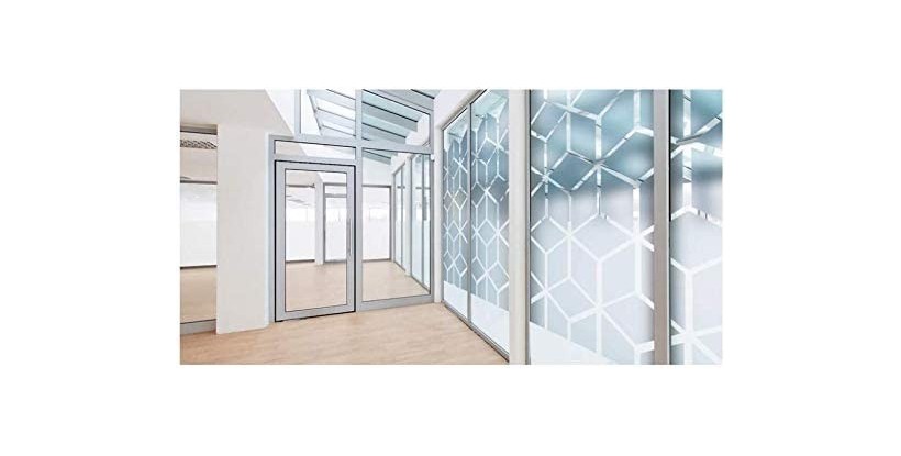 AMAZON Vinilo adhesivo para ventana geométrico | Ácido