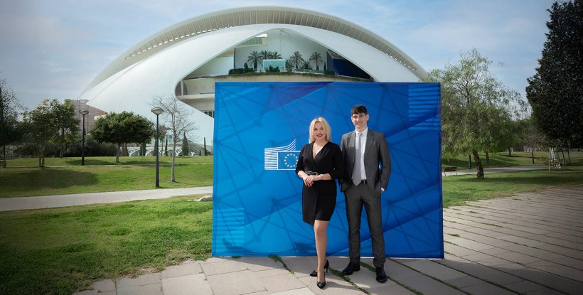 Structure pliante professionnelle pour photocall