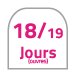 18 jours ouvrés