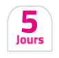 5 jours (ouvrables)