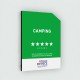 Panonceau de classement Camping