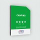 Panonceau de classement Camping