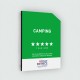 Panonceau de classement Camping