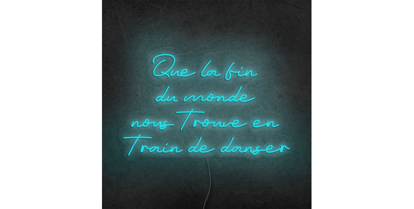 Néon May la fin du monde nous surprend à danser