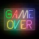 Néon Lettres GAME OVER