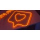 Néon Instragram J'aime