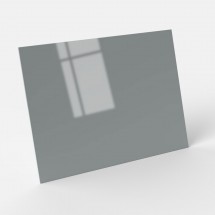 Plaque de plexiglas gris