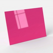 Plaque de plexiglas fuchsia