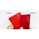 Placa de metacrilato rojo