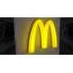 Lettres en Plexiglas lumineuses
