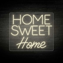 Néon lettres HOME SWEET HOME