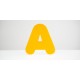 Lettres en plexiglas en relief
