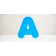 Lettres en plexiglas en relief