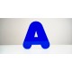 Lettres en plexiglas en relief