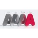 Lettres en aluminium finition