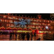 Flocon de neige en néon LED