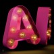 Lettres avec lumières